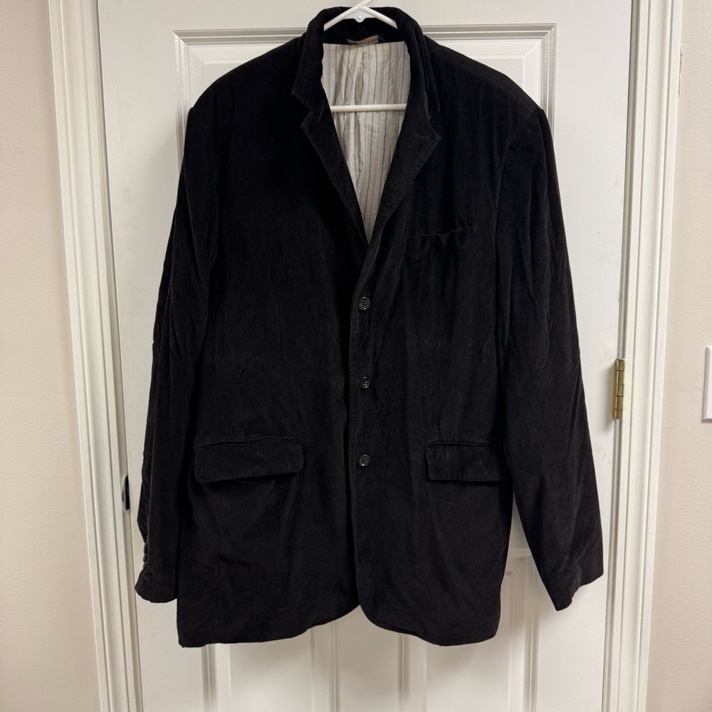 Banana Republic Espresso Brown Corduroy Sport Coat Jacket